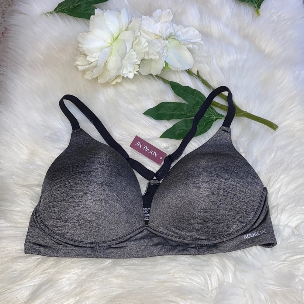 Adore Me Helynn Contour Racerback Wireless Bra size 34D